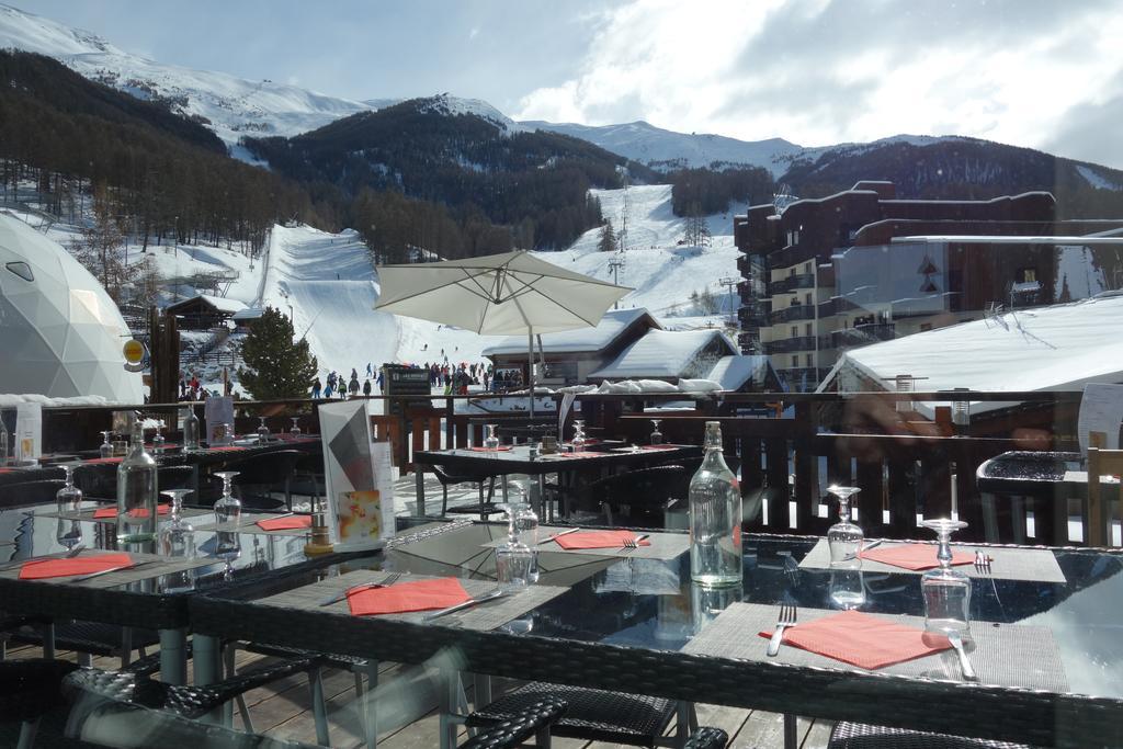 Hotel L'Escale Blanche Les Orres Exteriér fotografie